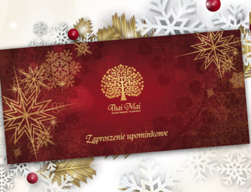 Świąteczne zaproszenia na masaż